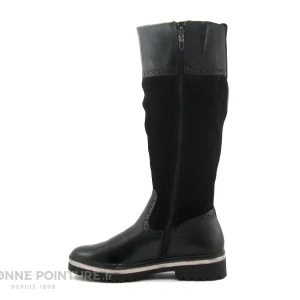 Acheter Maintenant Nouveau 🎉 Femme Tamaris – 1-25607-29 Black – Botte Cavaliere Noire 👍 13