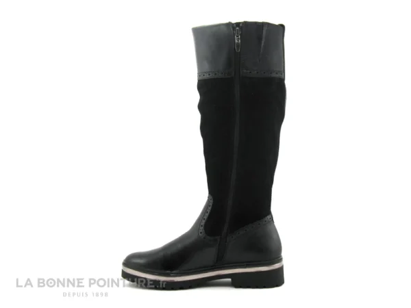 Acheter Maintenant Nouveau 🎉 Femme Tamaris – 1-25607-29 Black – Botte Cavaliere Noire 👍 4