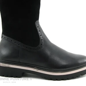 Acheter Maintenant Nouveau 🎉 Femme Tamaris – 1-25607-29 Black – Botte Cavaliere Noire 👍 17