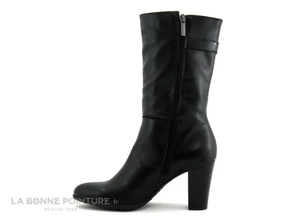 Bon marché ✔️ Femme Modabella 90-2361 – Cuir Noir – Botte Talon Haut ⌛ site pas cher 4