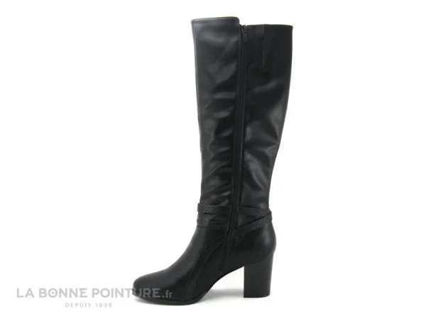 achat pas cher Bon marché 💯 The Divine Factory QL4060 Noir – Bottes Femme Talon 🤩 4