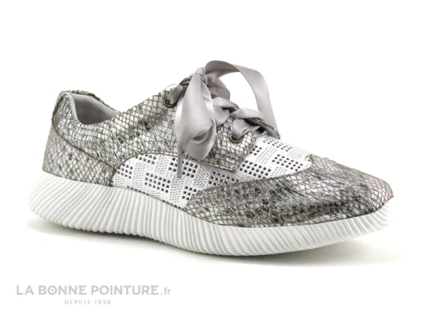 Meilleur prix 👍 Femme Laura Vita DELPHINE 04 – SL5895-4 – Argent – Basket Compensee 🔥 boutique 1