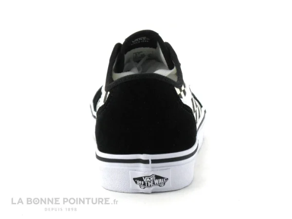 prix abordable Sortie 👏 Junior Vans FILMORE DECON Checkerboard Noir Blanc Damier – Basket ✨ 5