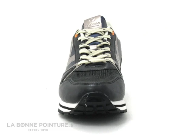 de garantie authentique Promo 😉 Victoria 1141134 Noir Argent Orange – 👟 Sneakers Mode Femme ⌛ 3