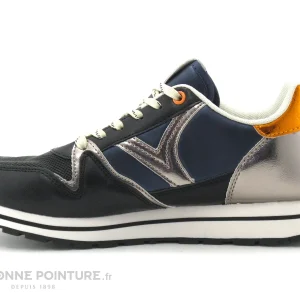 de garantie authentique Promo 😉 Victoria 1141134 Noir Argent Orange – 👟 Sneakers Mode Femme ⌛ 13