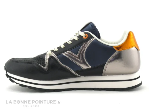 de garantie authentique Promo 😉 Victoria 1141134 Noir Argent Orange – 👟 Sneakers Mode Femme ⌛ 4