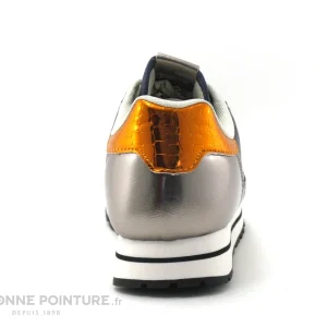 de garantie authentique Promo 😉 Victoria 1141134 Noir Argent Orange – 👟 Sneakers Mode Femme ⌛ 15