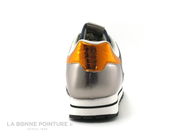 de garantie authentique Promo 😉 Victoria 1141134 Noir Argent Orange – 👟 Sneakers Mode Femme ⌛ 5