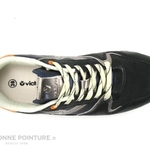 de garantie authentique Promo 😉 Victoria 1141134 Noir Argent Orange – 👟 Sneakers Mode Femme ⌛ 19