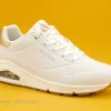 france Vente flash 😉 Skechers 177094 Uno Golden Air – White – Basket Basse Blanche – Femme ✔️ 25