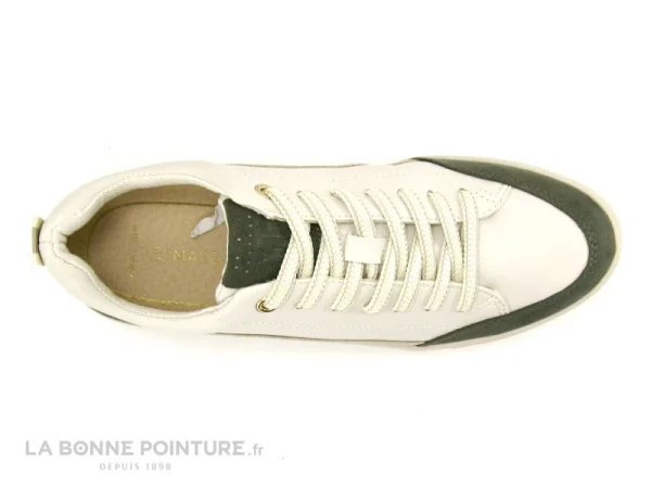 Meilleur Prix Garanti Top 10 😍 Marco Tozzi 2-23703-29 Cream Olive Comb – Basket Mode Femme 🔥 7