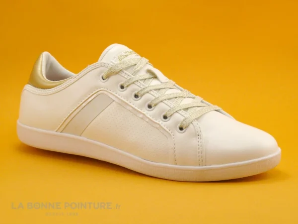 Nouveau 😉 Femme Kappa TIXA – White Gold – 304ND90 – 👟 Sneakers Mode 🔥 luxe soldes 1