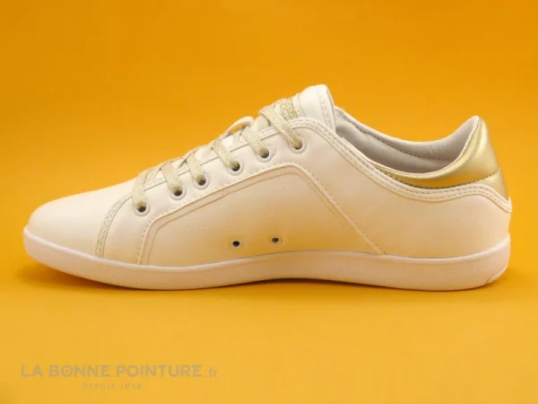 Nouveau 😉 Femme Kappa TIXA – White Gold – 304ND90 – 👟 Sneakers Mode 🔥 luxe soldes 4