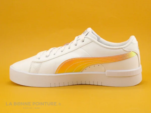 Bon marché 🤩 Junior Puma JADA Jr HOLO White – Basket Blanche Avec Hologramme 🎉 grossiste en ligne 4