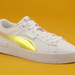 Bon marché 🤩 Junior Puma JADA Jr HOLO White – Basket Blanche Avec Hologramme 🎉 grossiste en ligne 17