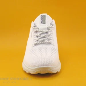 Vente flash 🔥 Geox SPHERICA – D15NUA – White – 👟 Sneakers Femme Blanches 🎉 boutiqued en ligne 11