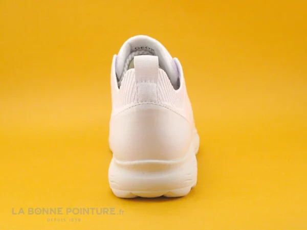 Vente flash 🔥 Geox SPHERICA – D15NUA – White – 👟 Sneakers Femme Blanches 🎉 boutiqued en ligne 5