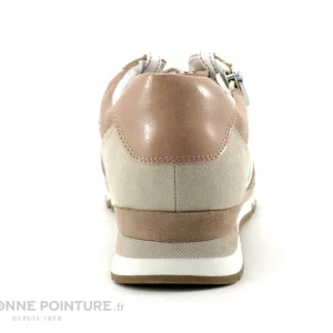 Budget 👍 Marco Tozzi 2-23722-28 White Nude – 👟 Sneakers Rose Femme 🔔 Distributeur Officiel 15