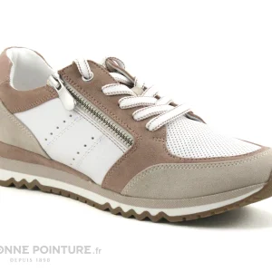 Budget 👍 Marco Tozzi 2-23722-28 White Nude – 👟 Sneakers Rose Femme 🔔 Distributeur Officiel 17