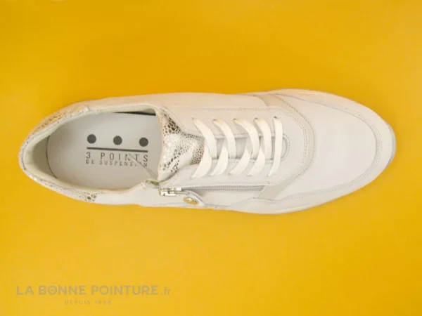 comparez les prix Meilleure vente 👏 3 Points De Suspension KIASA Blanc – 👟 Sneakers Mode Femme 🤩 7