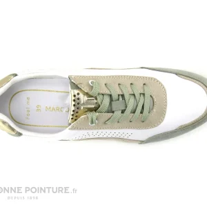 marque pas cher Acheter 😍 Marco Tozzi 2-23729-28 White Dune – Basket Compensee Femme 🌟 19