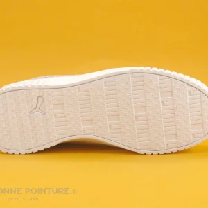 Meilleure affaire 🌟 Junior Puma Carina 2-0 Holo JR White Silver – 👟 Sneakers Blanches Et Hologramme 👏 Acheter 21