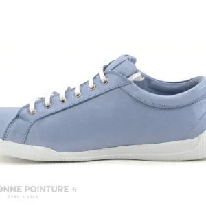 Meilleure affaire 🧨 Andrea Conti 0063612-821 Bleu Pastel – Basket Cuir Femme 😀 acheter en ligne 13