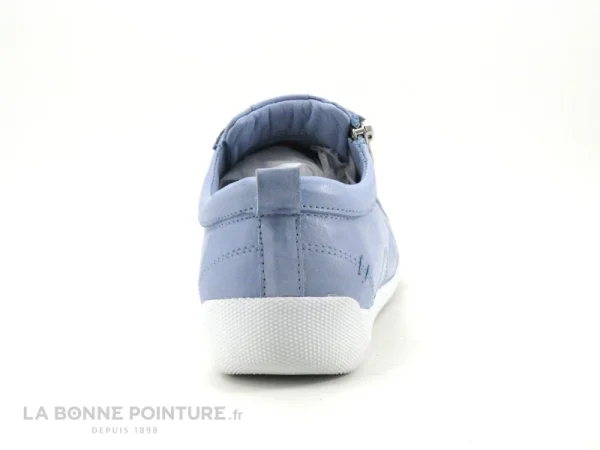 Meilleure affaire 🧨 Andrea Conti 0063612-821 Bleu Pastel – Basket Cuir Femme 😀 acheter en ligne 5