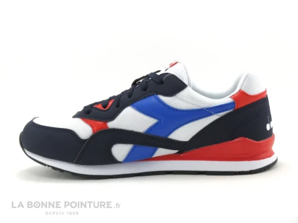 achat pas cher Acheter 🧨 Junior Diadora 880820-40-5 – Basket Mode – Bleu Blanc Rouge 🤩 4