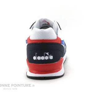 achat pas cher Acheter 🧨 Junior Diadora 880820-40-5 – Basket Mode – Bleu Blanc Rouge 🤩 15