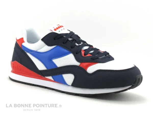 achat pas cher Acheter 🧨 Junior Diadora 880820-40-5 – Basket Mode – Bleu Blanc Rouge 🤩 6