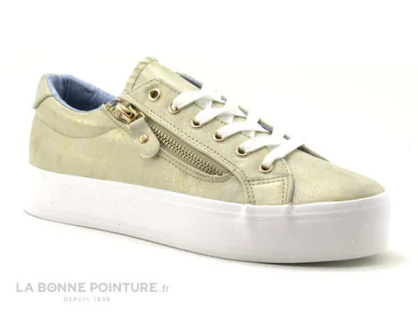 Le moins cher 🎉 Jane Klain 236769 Gold – Basket Femme Or Metallise ✔️ mode pas chere 1