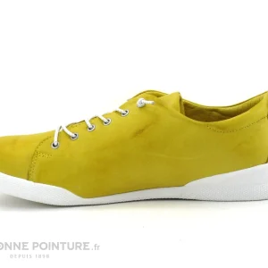 Nouveau 🛒 Andrea Conti 0345724 Taxi – Basket Femme Souple Jaune 😀 luxe soldes 13