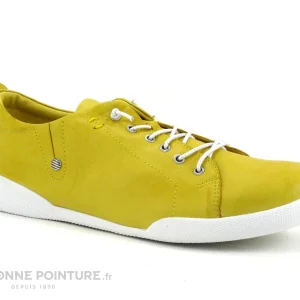 Nouveau 🛒 Andrea Conti 0345724 Taxi – Basket Femme Souple Jaune 😀 luxe soldes 17