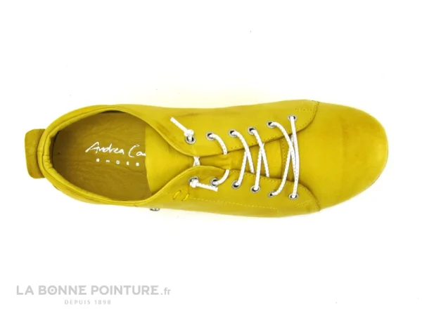 Nouveau 🛒 Andrea Conti 0345724 Taxi – Basket Femme Souple Jaune 😀 luxe soldes 7