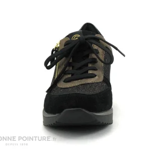 à prix d'occasion Meilleur prix 🌟 Remonte D2400-90 – Noir – Bronze Antique – Basket Compensee Femme 🌟 11