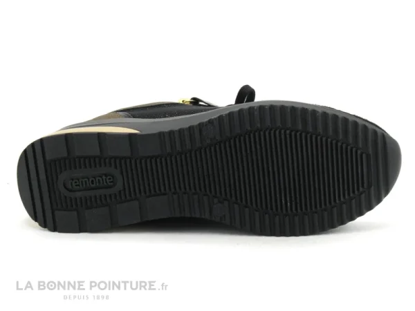 à prix d'occasion Meilleur prix 🌟 Remonte D2400-90 – Noir – Bronze Antique – Basket Compensee Femme 🌟 8