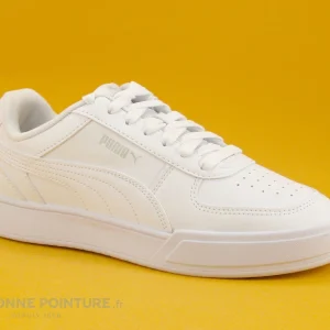 à prix très bas Grosses soldes 🥰 Junior Puma CAVEN JR 382056-01 White – Basket Basse Blanche ✨ 17