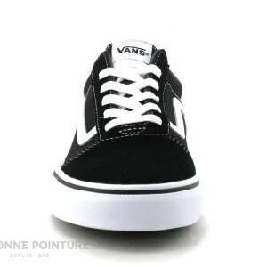 Réductions Acheter 👍 Junior Vans WARD Black – White – VN0A38J9IJU1 – Basket Noire ⌛ 11