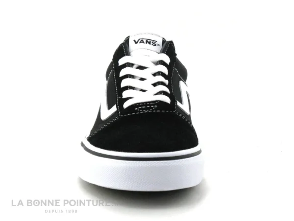 Réductions Acheter 👍 Junior Vans WARD Black – White – VN0A38J9IJU1 – Basket Noire ⌛ 3