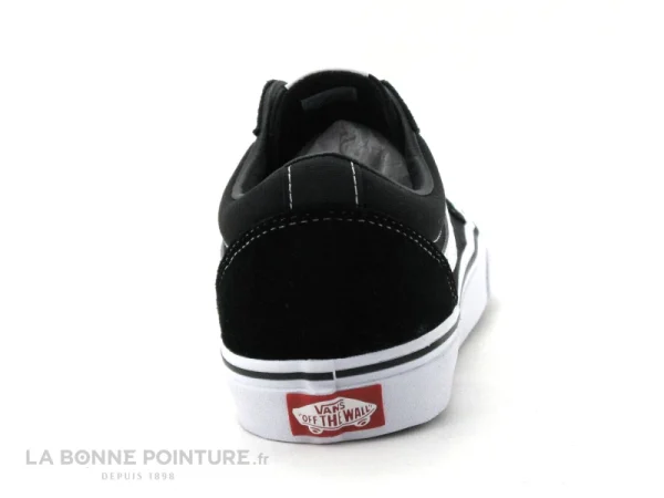 Réductions Acheter 👍 Junior Vans WARD Black – White – VN0A38J9IJU1 – Basket Noire ⌛ 5