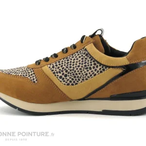 haute qualité Budget 🔥 Tamaris 1-23604-27 Cognac Leopard – 👟 Sneakers Mode Femme ✔️ 13