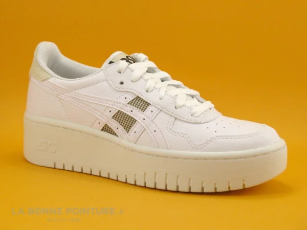 Coupon 🔥 Asics JAPAN S – White Vanilla – 1202A361 – Basket Mode Femme 🔔 exclusivement disponibles 1