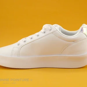 Meilleur prix 😉 Kappa AMELIA 33192BW AOM – White Iridescent – 👟 Sneakers Femme 🔔 Top ventes 13