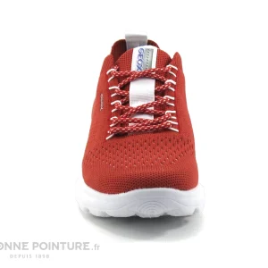 site en ligne Tout neuf 😍 Geox D15NUA – SPHERICA Red – Basket Rouge Femme 🤩 11