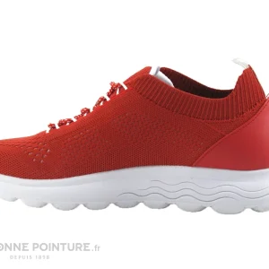 site en ligne Tout neuf 😍 Geox D15NUA – SPHERICA Red – Basket Rouge Femme 🤩 13