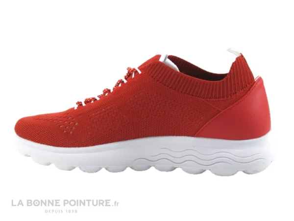 site en ligne Tout neuf 😍 Geox D15NUA – SPHERICA Red – Basket Rouge Femme 🤩 4