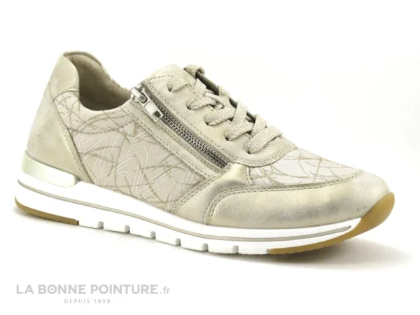 dernière tendance Promo 🤩 Remonte R6700-60 – Beige – Basket Confort Femme Avec Zip 😉 1