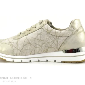 dernière tendance Promo 🤩 Remonte R6700-60 – Beige – Basket Confort Femme Avec Zip 😉 13