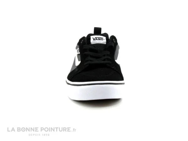 Sortie 😀 Vans FILMORE Noir – Gris – Basket Juniors ⌛ Paris 3